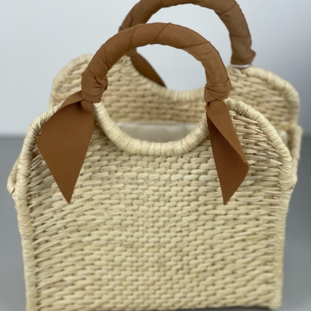 Sensi Studio Straw Bag